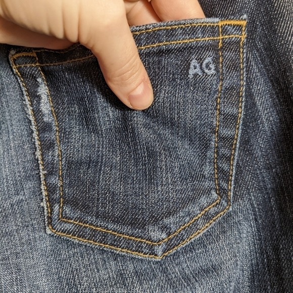 AG Athena denim mid rise cropped jeans - Picture 7 of 11